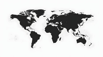 Obraz premium  world map