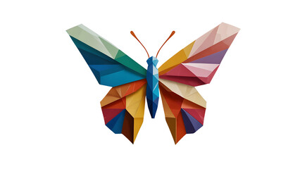 Tangram Butterfly png butterfly flat illustration png tangram puzzle in butterfly shape png puzzle butterfly png colorful Tangram Puzzle Butterfly png Color tangram puzzle in butterfly isolated png