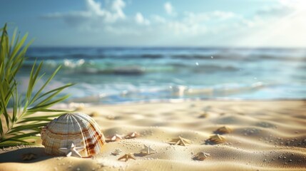 Beautiful holiday and vacation nature background