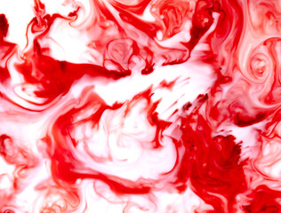 Abstract paint background. Beautiful abstraction of liquid paints
