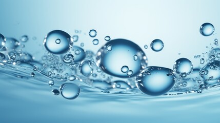 Close-up of Water Bubbles