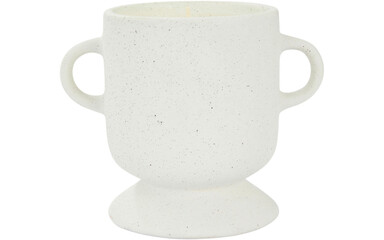 white cup isolated on white backgkround