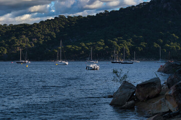 lake, mountains, view, landscape, spring, nature, water, sunny,