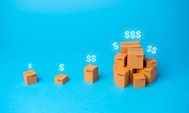 Commodity prices. Added value. Rising prices. Increase in supplies and production rates. Enhancement in the attractiveness of goods, high demand. Economic GDP acceleration boost. Tax increase.