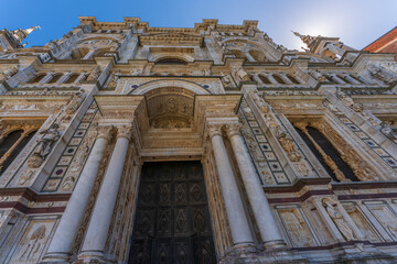 Wonderful details of Certosa di Pavia monastery