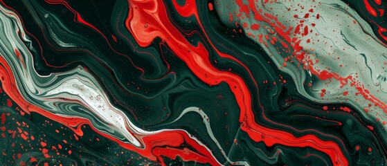 Abstract marbling oil acrylic paint background illustration art wallpaper - Colorful colors with liquid fluid marbled paper texture banner painting texture
