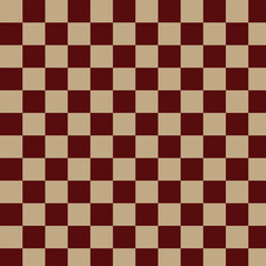 Brown checkerboard pattern illustration 