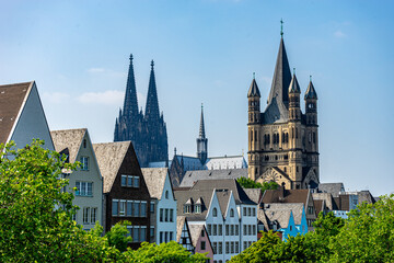 Beautiful view of the Cologne Cathedral in Germany