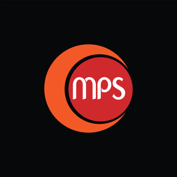 MPS Letter Initial Logo Design Template Vector Illustration