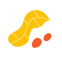 peanut vector illustration