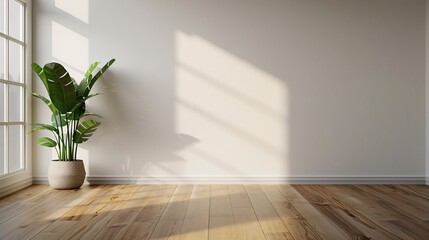 Fototapeta na wymiar a plant in a room