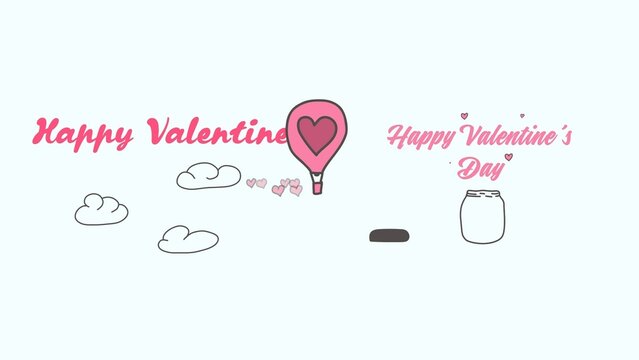Happy Valentine Love Template Title Bundle
