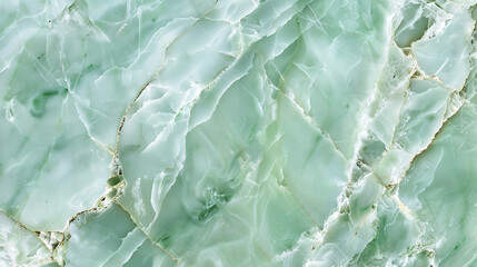 Soft seafoam green marble texture, with hints of light green and white, ideal for a refreshing and light atmosphere