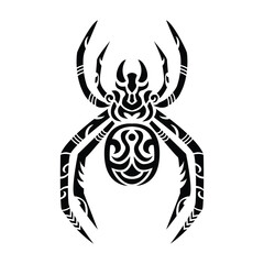 tribal spider 