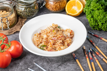 rice with vegetables