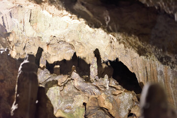 Zinzulusa cave on the Salento coast between Castro and Santa Cesarea Terme, one of the most famous...