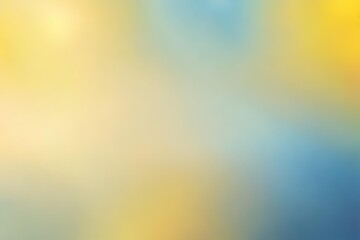 Abstract gradient smooth Blurred Yellow And Blue background image - obrazy, fototapety, plakaty