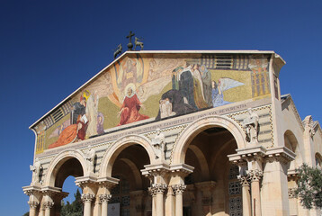 Exterior of the Church of All Nations Jerusalem