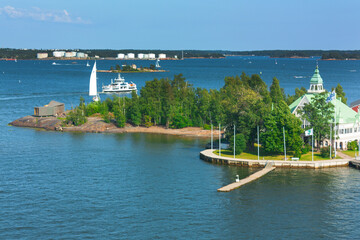 Islands  near Helsinki in Finland