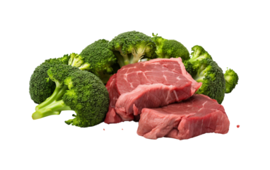 meat and vegetables Generative AI