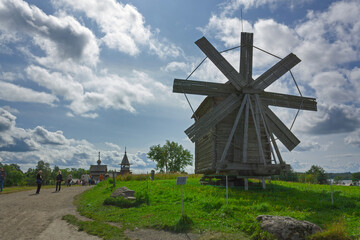 Russian monument of architecture of Kizhi