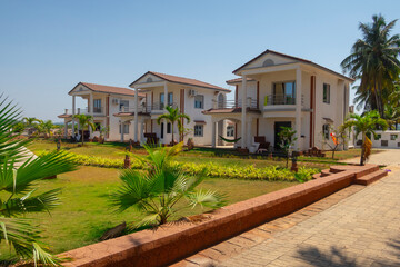 Cottages for tourists in western India