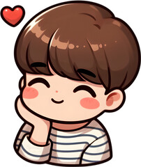 Obraz premium heart - 하트. Generative AI