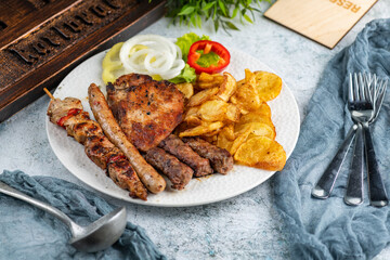 grilled meat