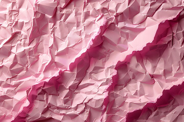 Close-up of Pink Crumpled Paper,
A pile of pink ribbons with a pink ribbon
