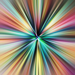 Colorful zoom motion effect. Abstract background. Color lines. Colored texture backdrop and banner. Multi color gradient pattern and textured wallpaper.