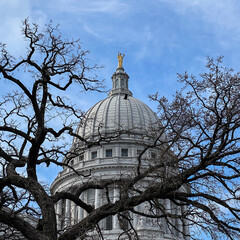 State Capitol Building in Madison Wisconsin