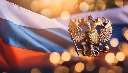 Fototapeta premium Russian flag