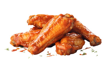 grilled chicken wings Generative  AI 