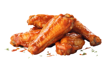 grilled chicken wings Generative  AI 