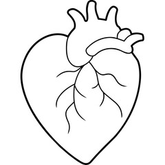 heart of a vector icon