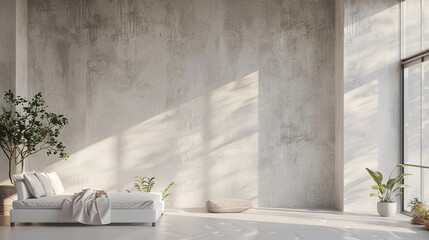 beddroom interior design template minimal design decorative element daylight 