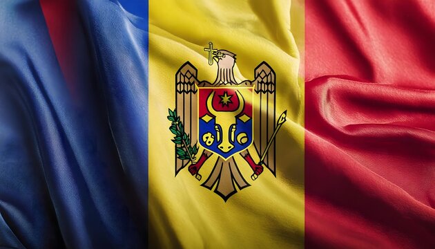 Moldovan flag background