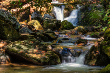 Rocky Fork Creek in the Cherokee National Forest in Tennessee, USA