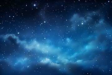 b'Starry Night Sky' - obrazy, fototapety, plakaty