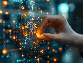 Touching the Future of Real Estate: Interactive House Icon