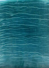 Screen scratch. Monitor glitch. Blue white color texture static line electronic damage dust stain computer screen distortion abstract background.