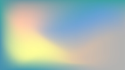 Smooth transitions of iridescent colors. Colorful gradient. Abstract colorful gradient background for design as banner, ads, and presentation concept.