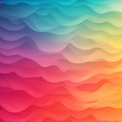 A Vibrant Abstract Gradient Background with Fluid Wave Patterns