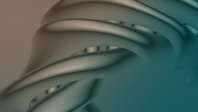 Abstract animation of fluid wind-like movement