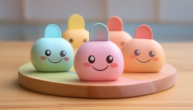 personagens picole 3d