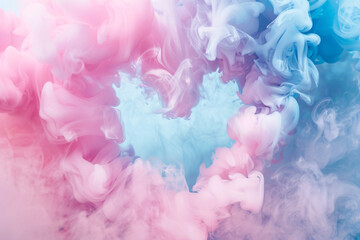 Fototapeta premium Abstract colorful smoke background.