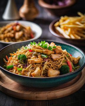 Mine Frite - Mauritian fried noodles