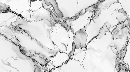 This is a photo of white marble with dark gray veins.
