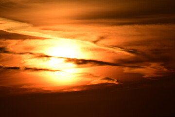 Obraz premium sunset over the sea
