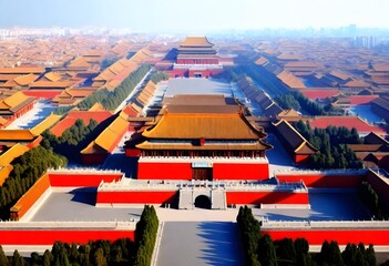 Magnificent panoramic vista of the forbidden city  (10)